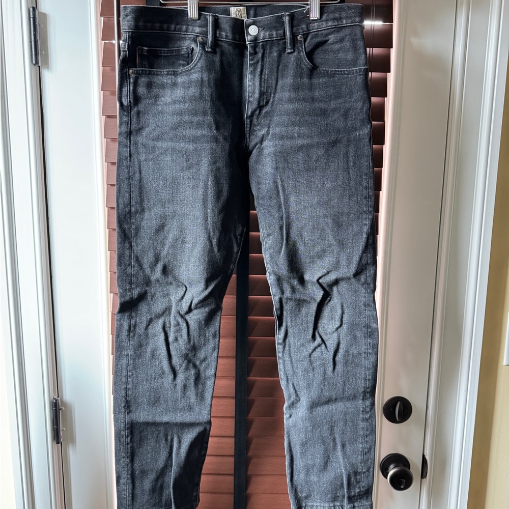 Kato Men's Black Jeans